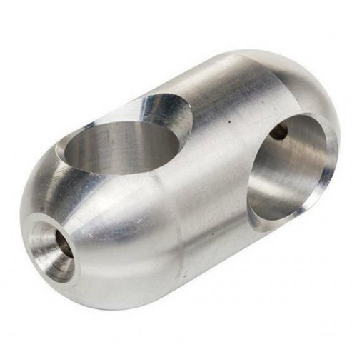 Łącznik krzyżowy aluminiowy do liny zbrojonej